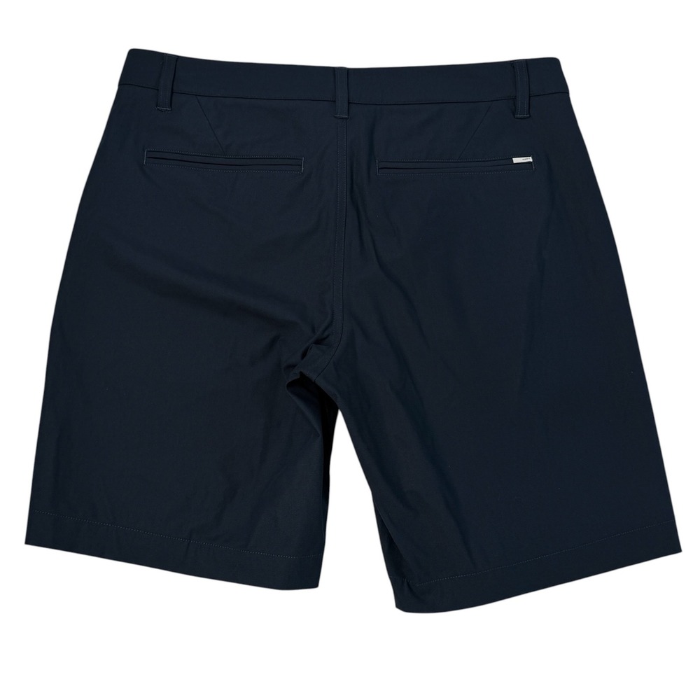 Vuori Meta Shorts Mens Size 33 Navy Blue Performance Stretch Golf Active V379 - Picture 2 of 10